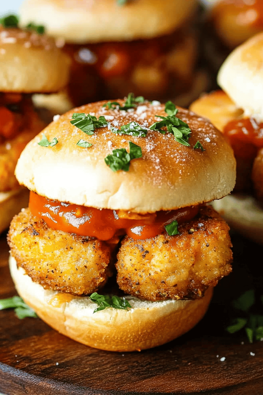 Chicken Parmesan Sliders
