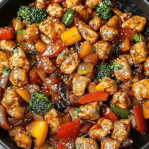 Chicken Peppers Stir Fry