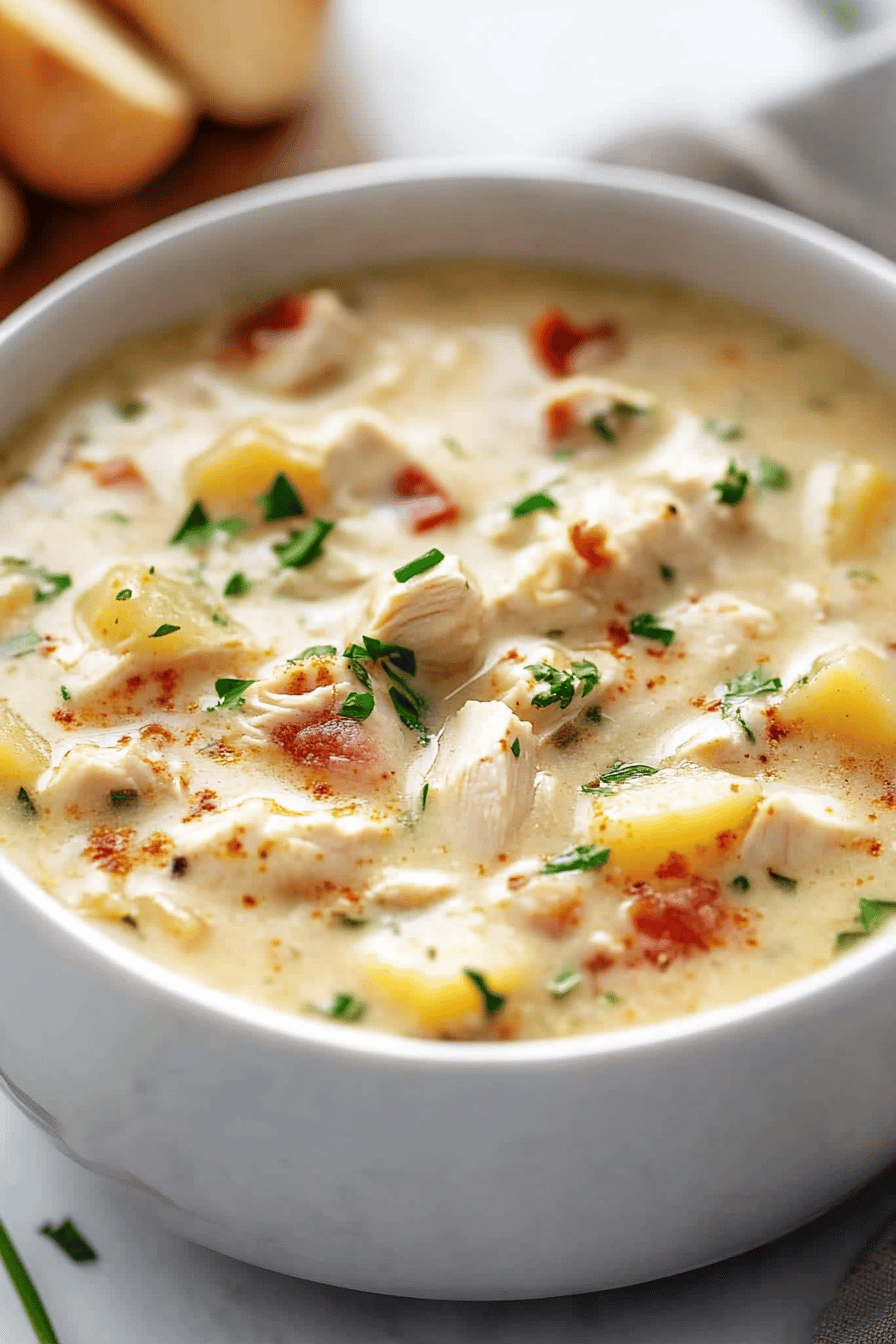 Chicken Potato Soup Recipe