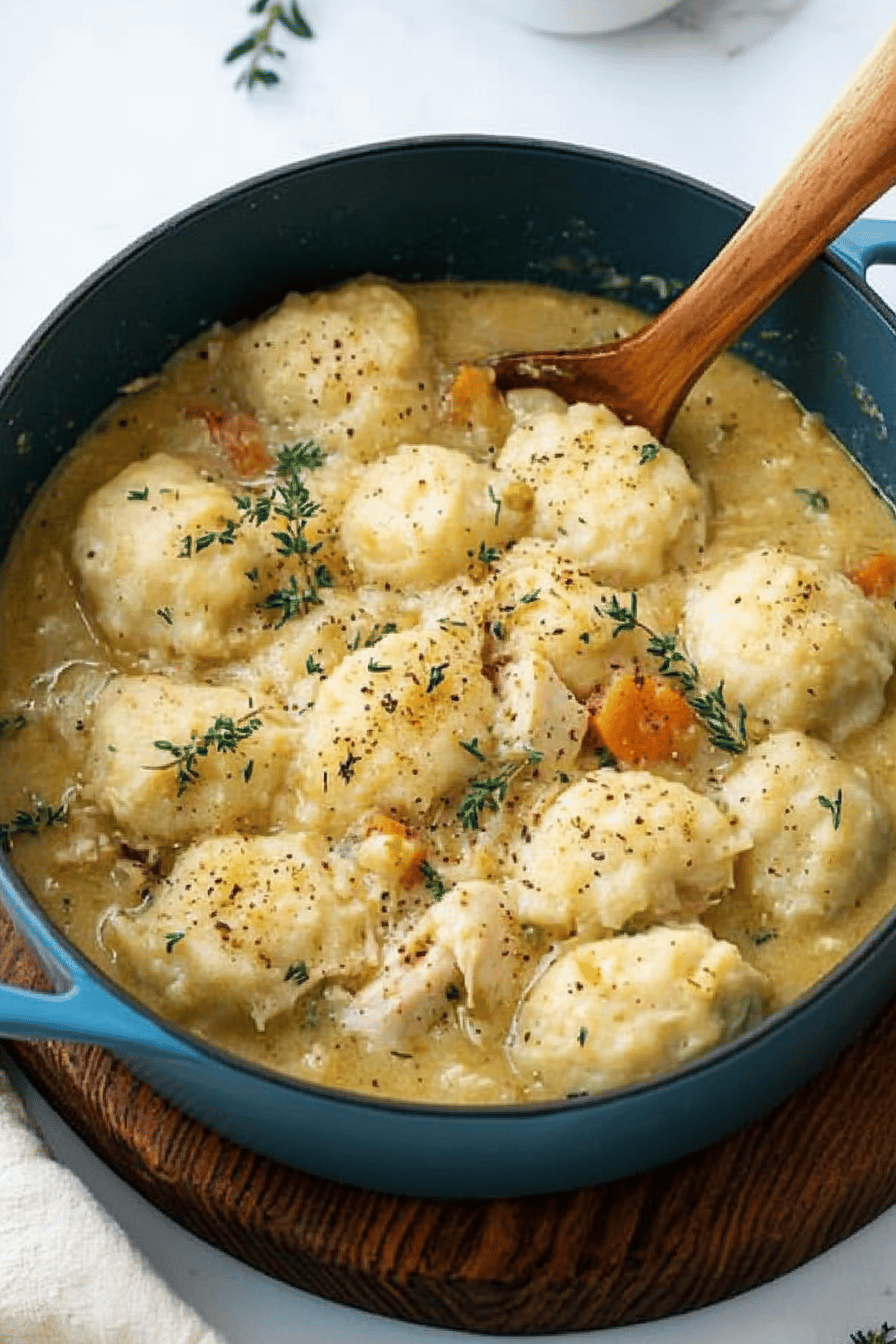 Chicken and Dumplings Recipe