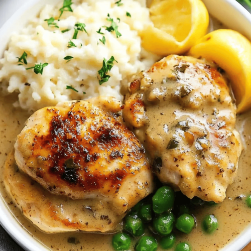 Chicken in White Wine Sauce