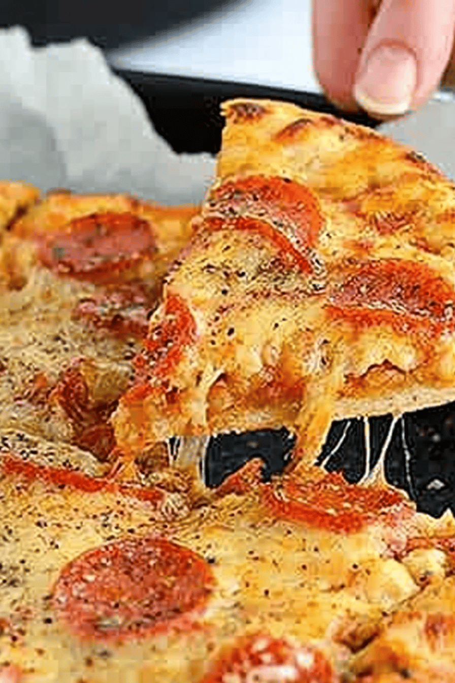 Chickpea Crust Pizza