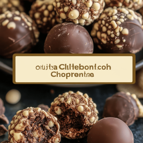 Chocolate Ball Cookies