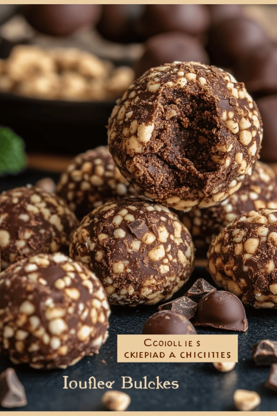 Chocolate Ball Cookies slice on plate showing perfect texture and swirl pattern