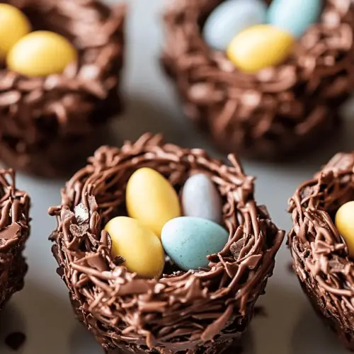 Chocolate Easter Birds Nests