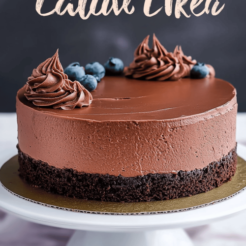Chocolate Mousse Cake Recipe