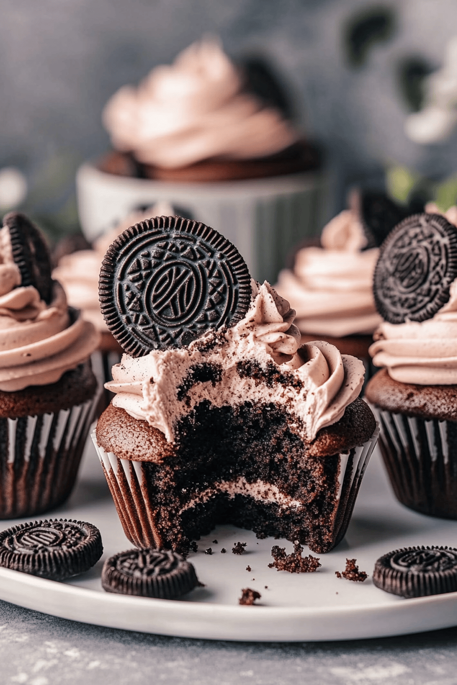 Chocolate Oreo Cupcakes Recipe