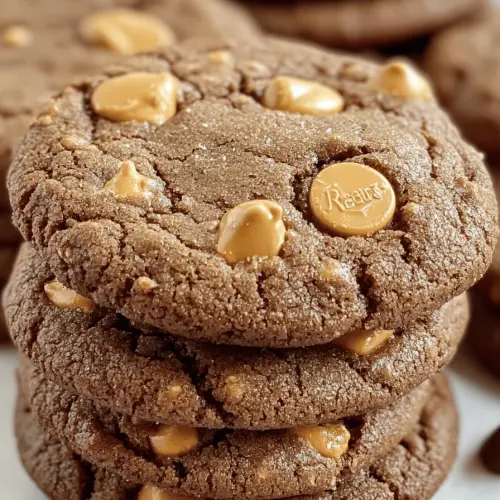 Chocolate Reese's Cookies