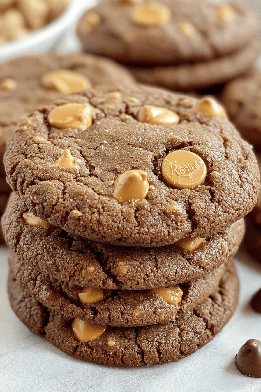 Chocolate Reese's Cookies