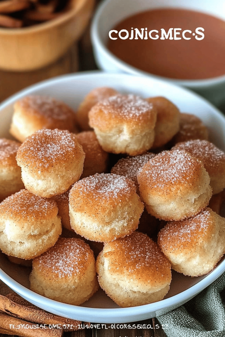 Cinnamon Sugar Biscuit Bites