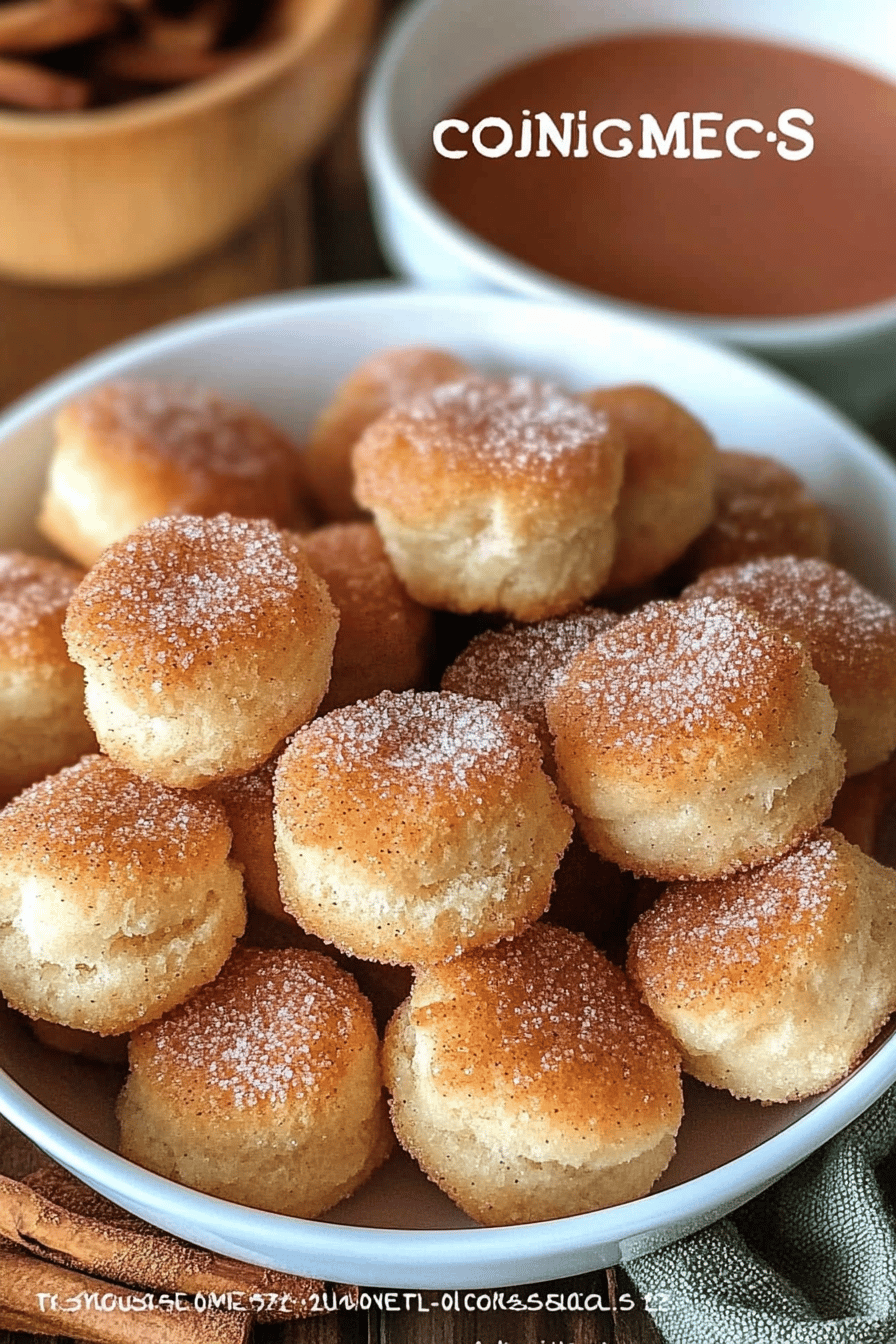Cinnamon Sugar Biscuit Bites