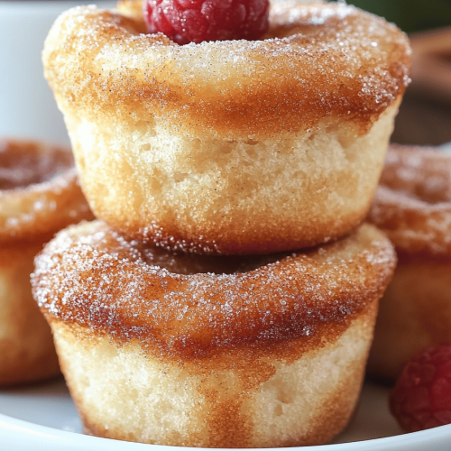 Cinnamon Sugar French Toast Muffins