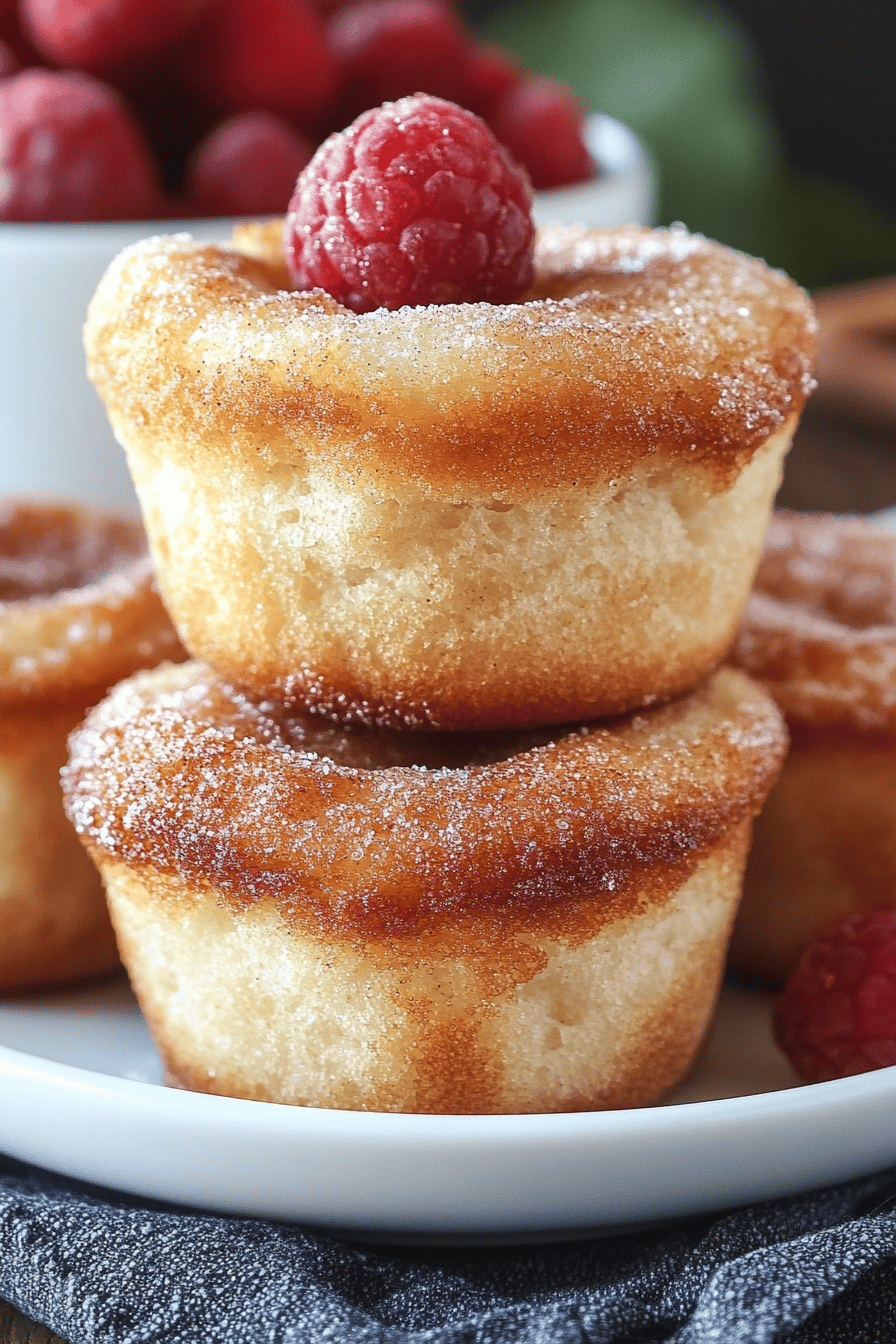 Cinnamon Sugar French Toast Muffins