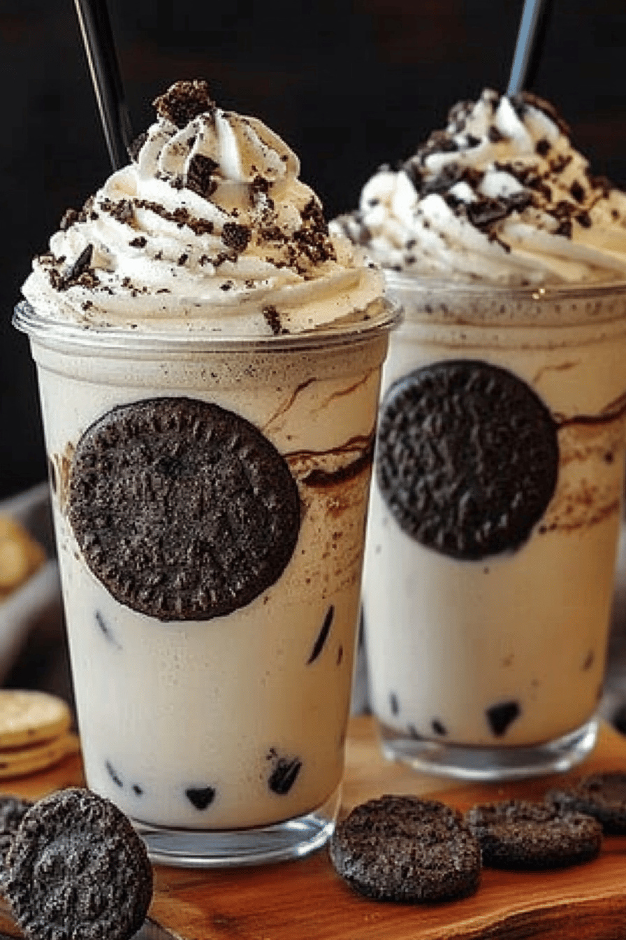 Cookies and Cream Frappuccino