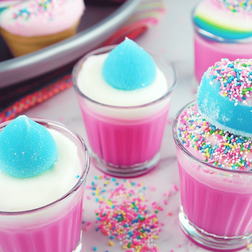 Cotton Candy Jello Shots