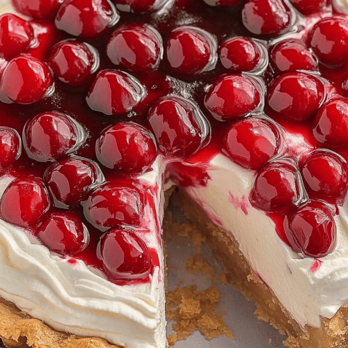 Cream Cheese Cherry Pie