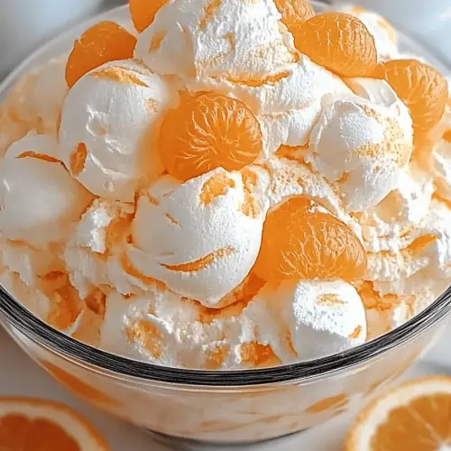 Creamsicle Orange Fluff