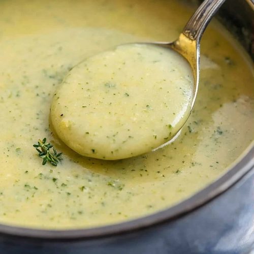 Creamy Zucchini Soup Recipe