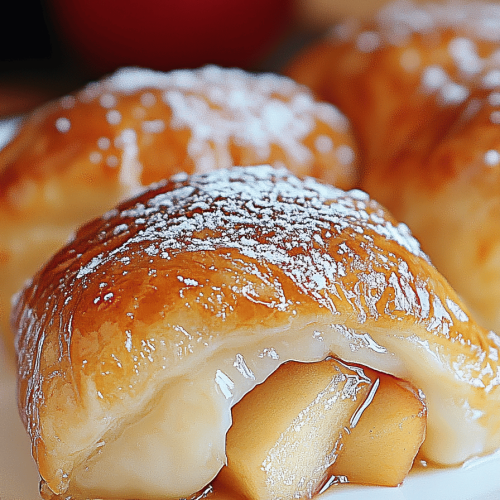 Crescent Roll Apple Dumplings
