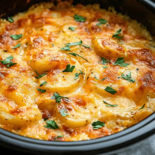 Crock Pot Scalloped Potatoes