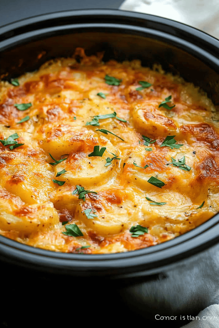 Crock Pot Scalloped Potatoes