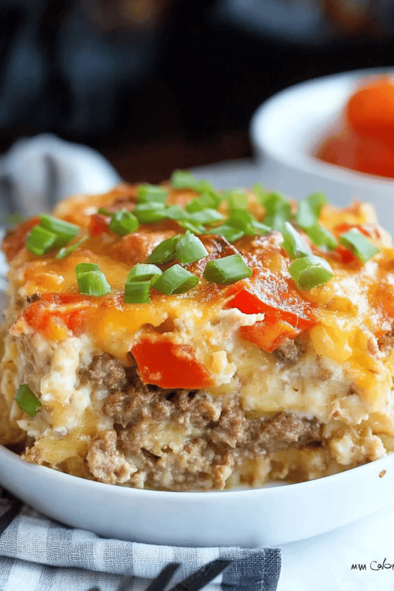 Crockpot Breakfast Casserole Recipe