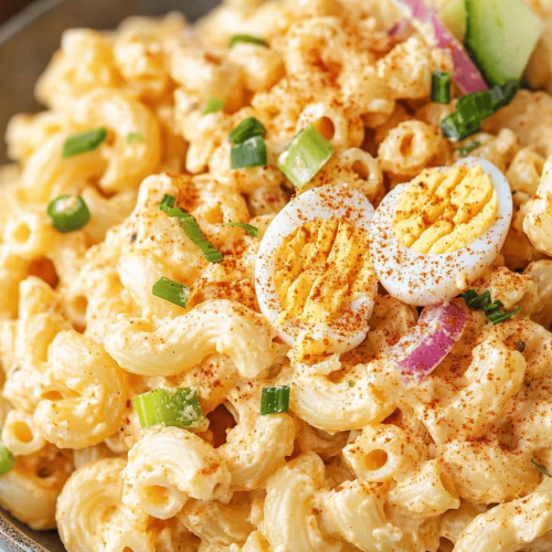 Deviled Egg Pasta Salad