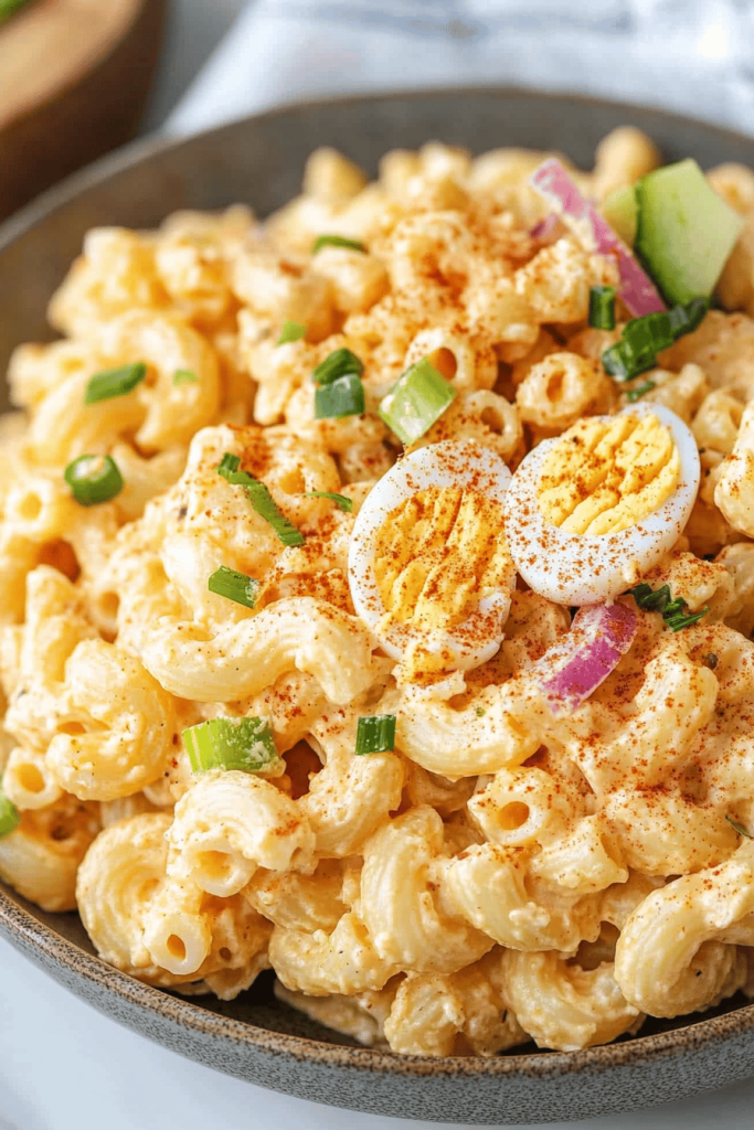 Deviled Egg Pasta Salad