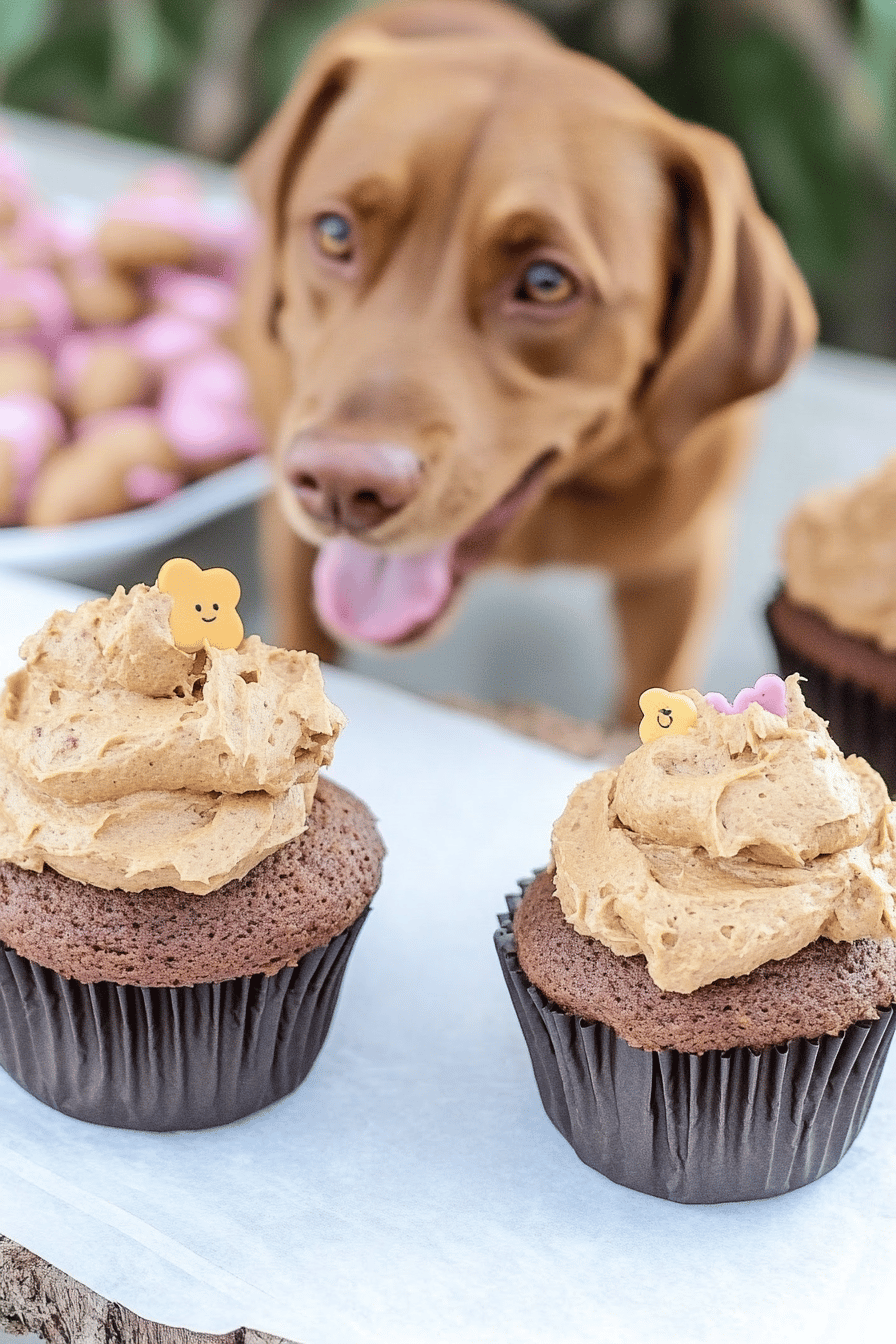 Dog Cupcakes Recipes slice on plate showing perfect texture and swirl pattern