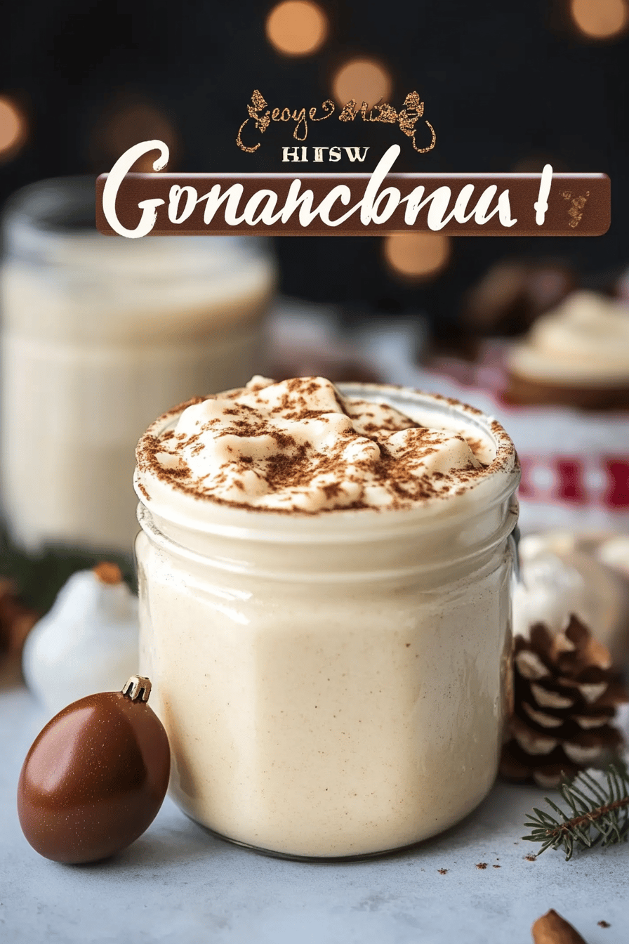 Eggnog Jam Recipe final dish beautifully presented and ready to serve
