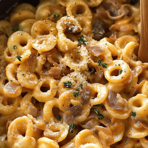 French Onion Pasta