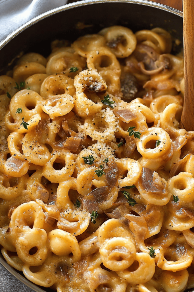 French Onion Pasta