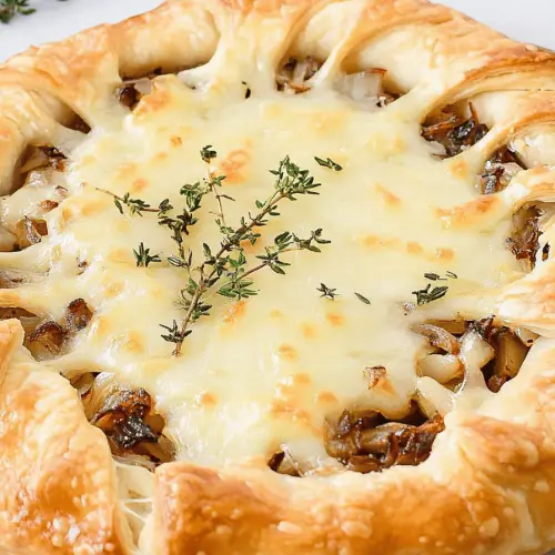 French Onion Tart Recipe