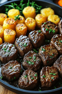 Garlic Butter Steak Bites