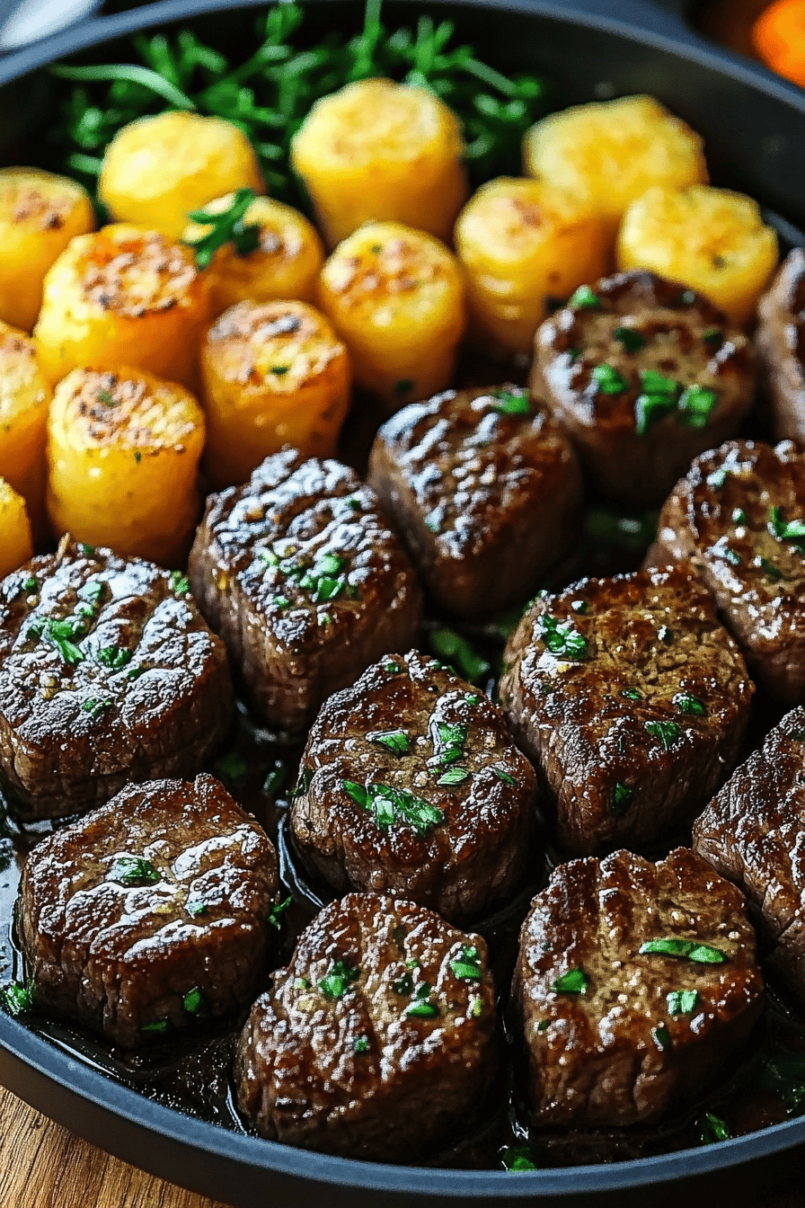 Garlic Butter Steak Bites