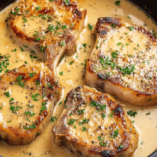 Garlic Parmesan Pork Chops
