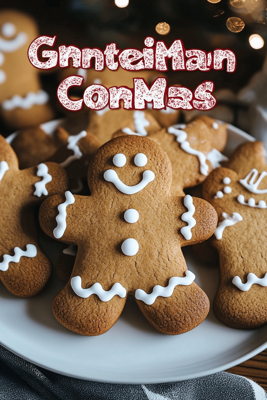 Gingerbread Man Cookies Recipe