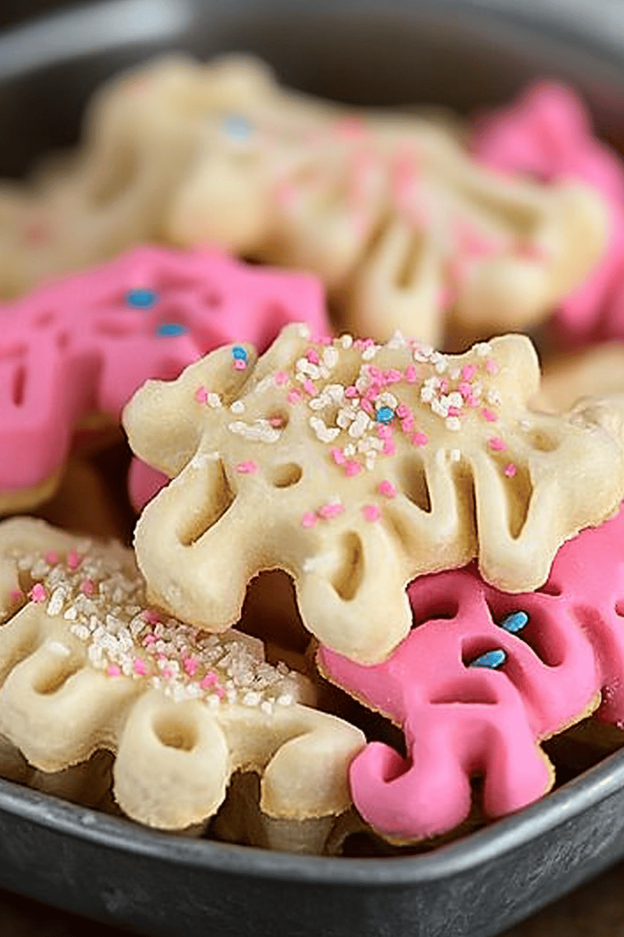 Gluten-Free Animal Crackers ingredients organized and measured on kitchen counter