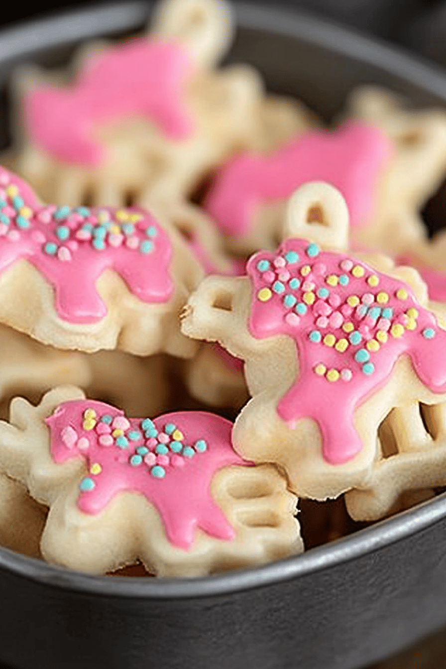 Gluten-Free Animal Crackers final dish beautifully presented and ready to serve