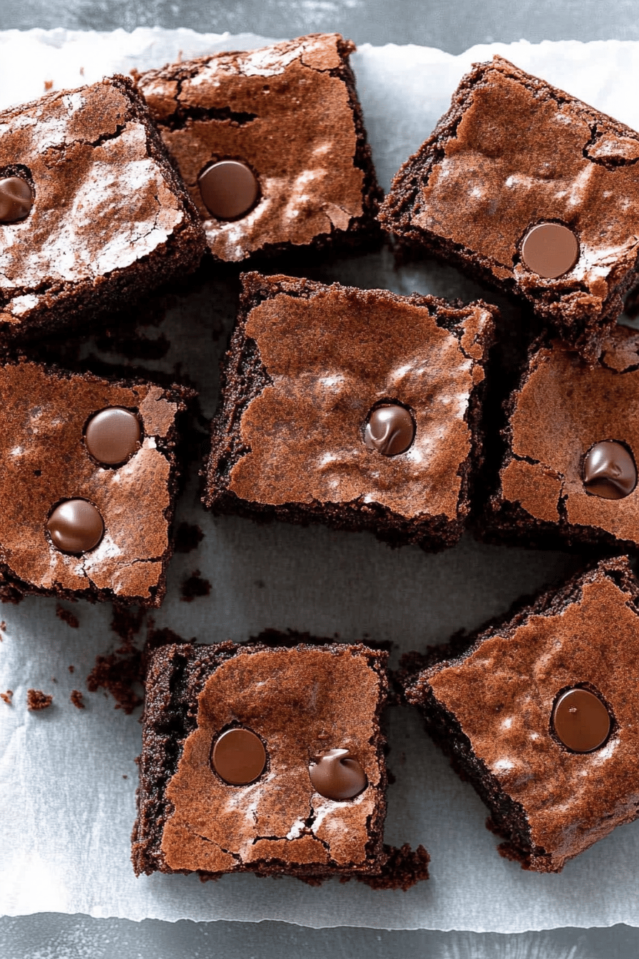 Gluten-Free Brownies ingredients organized and measured on kitchen counter