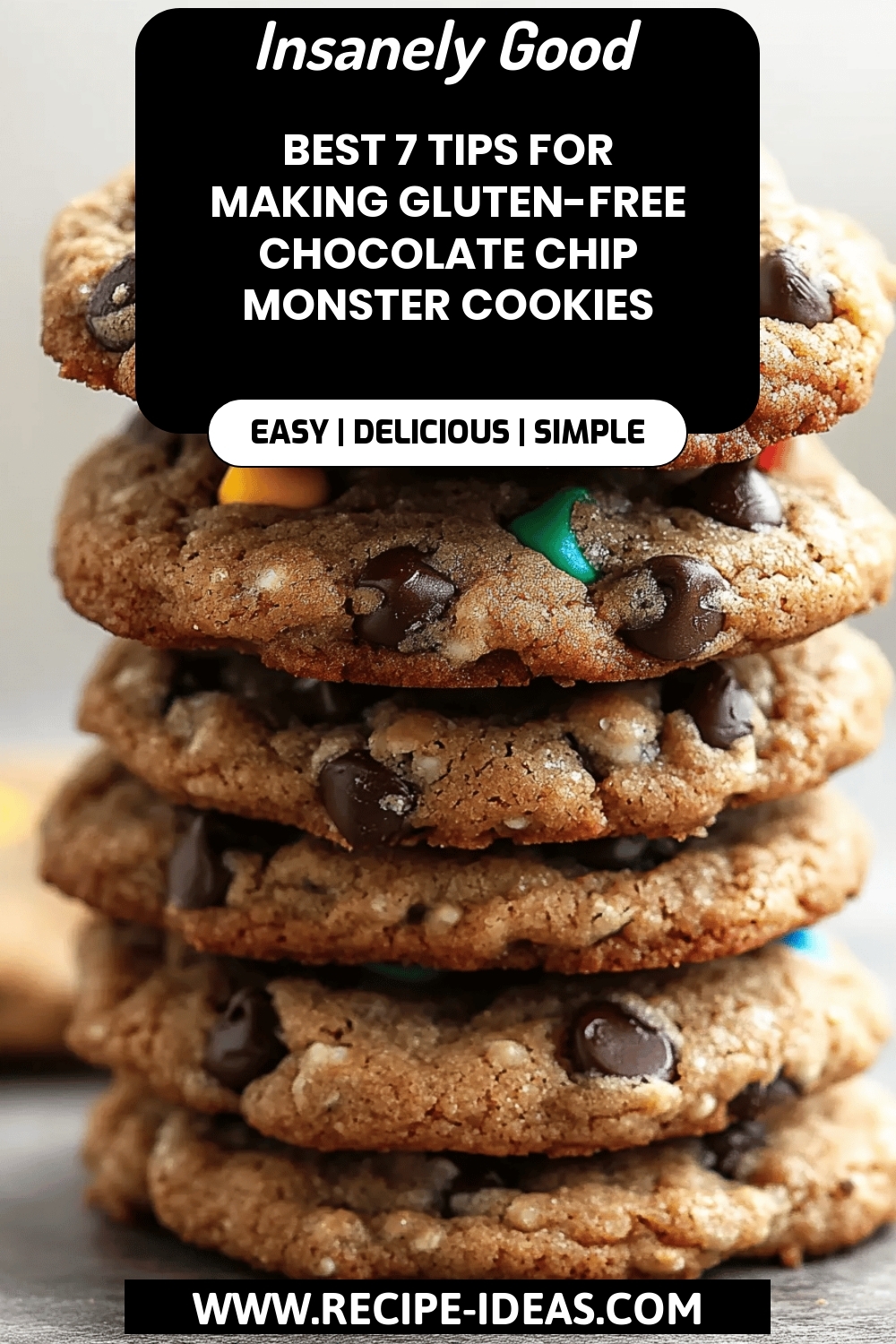 Gluten-Free Chocolate Chip Cookies final dish beautifully presented and ready to serve