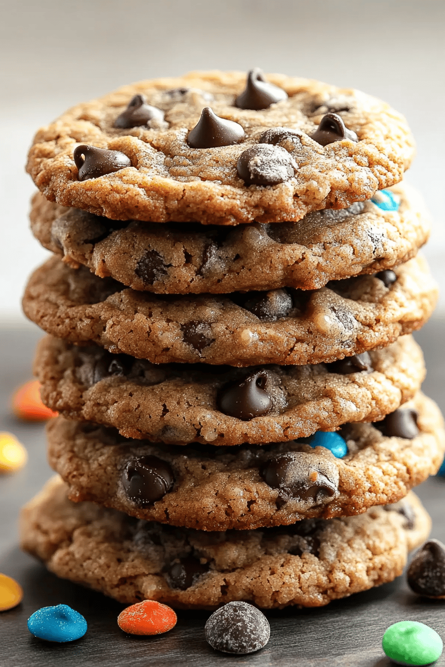 Gluten-Free Chocolate Chip Cookies ingredients organized and measured on kitchen counter