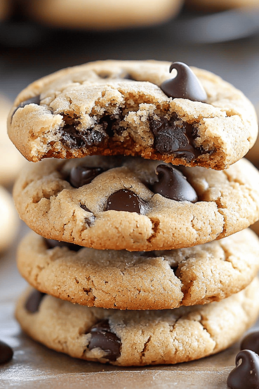 Gluten-Free Chocolate Chip Cookies final dish beautifully presented and ready to serve