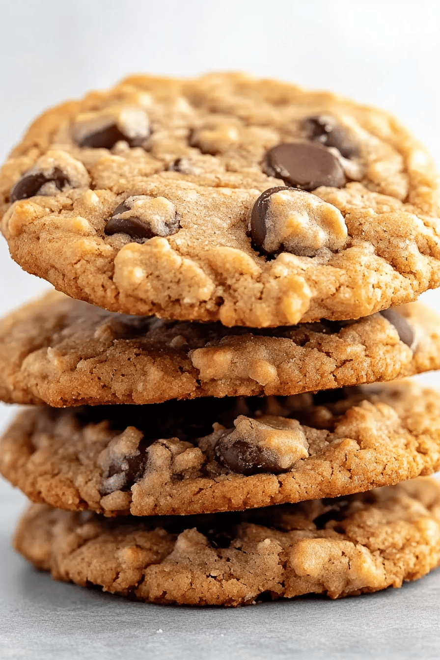 Gluten-Free Cowboy Cookies ingredients organized and measured on kitchen counter