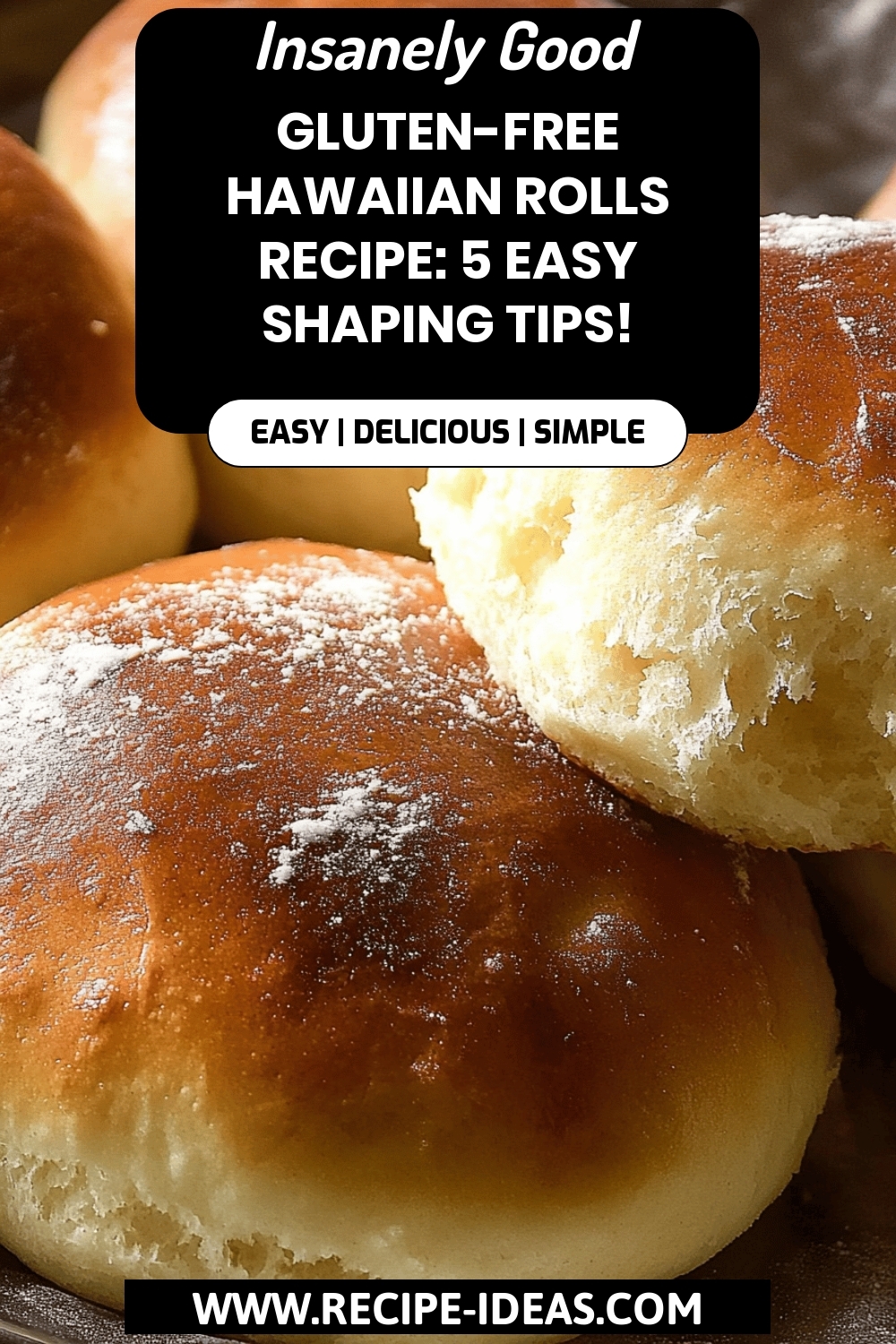 Gluten-Free Hawaiian Rolls final dish beautifully presented and ready to serve