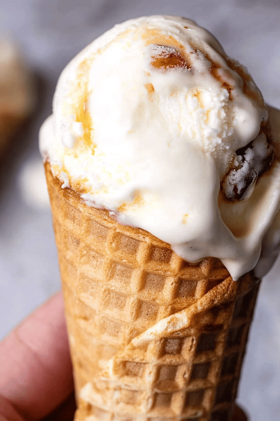 Gluten-Free Ice Cream Cones ingredients organized and measured on kitchen counter