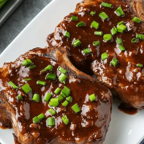 Grill Barbecue Pork Chops