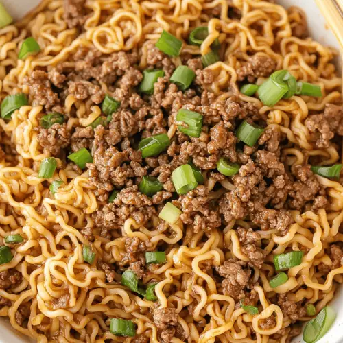Ground Beef Ramen