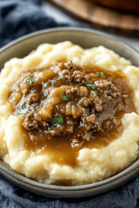 Ground Beef and Gravy Recipe