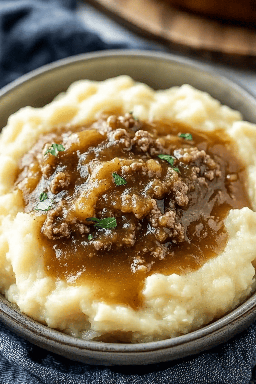 Ground Beef and Gravy Recipe